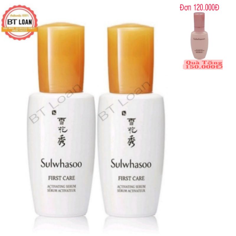 [Mới] Fist care sulwhasoo Tinh chất mở dưỡng hoàn hảo cho làn da sáng khỏe 8ml