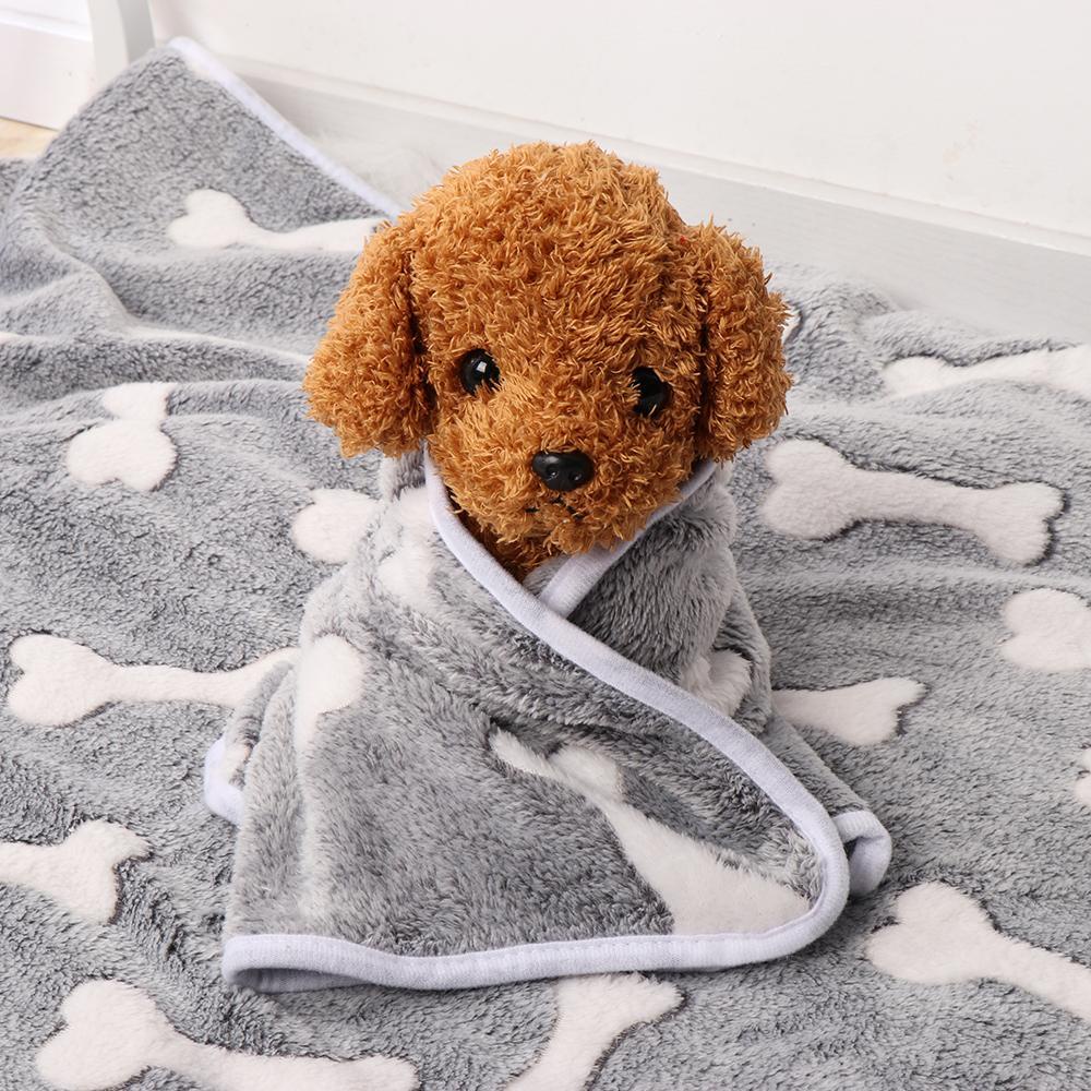 LEISURE Chăn Lông Nhung Mềm Mại Dành Cho Thú Cưng