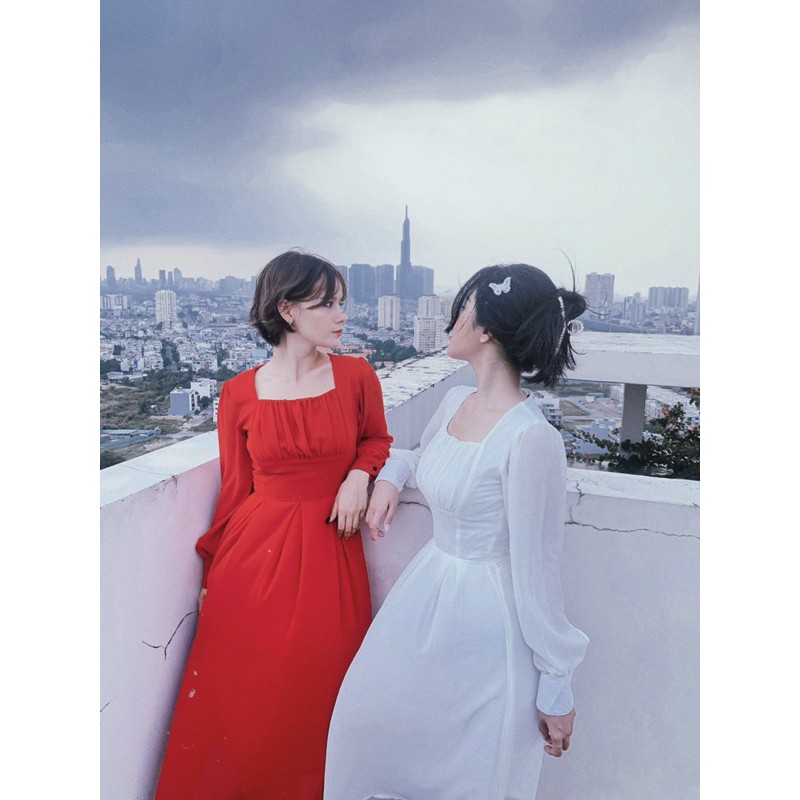 Đầm Midi Xếp Ly TD - DN1925