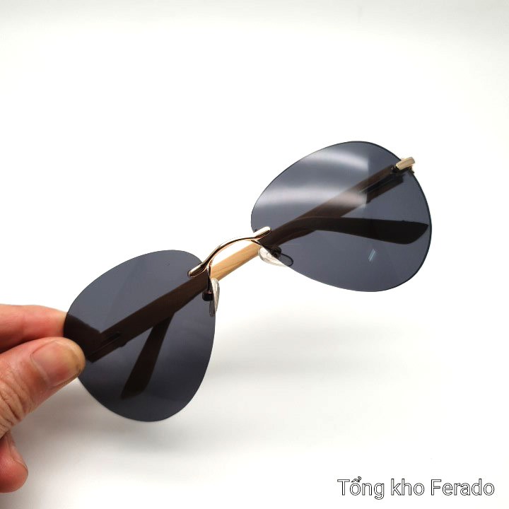 Kính Mắt Gọng Gỗ Thời Trang Chống Tia UV