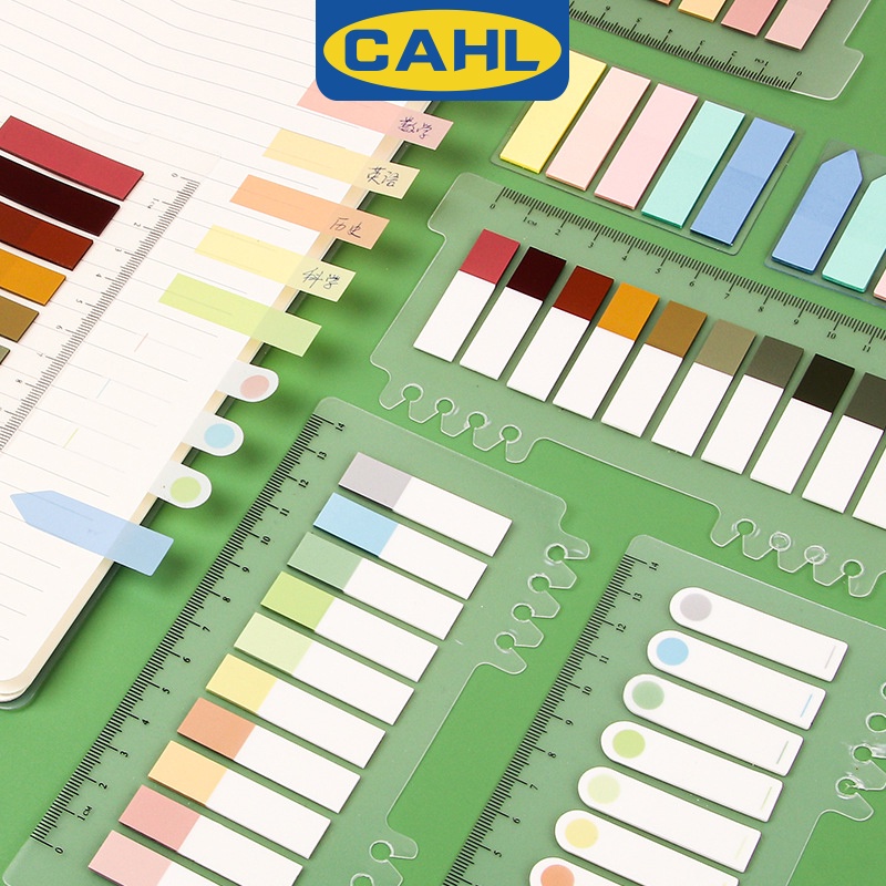 Giấy Dán Ghi Chú Nhiều Màu Trong Suốt Chống Thấm Nước Mua 1 Tặng 1 Tiện Dụng