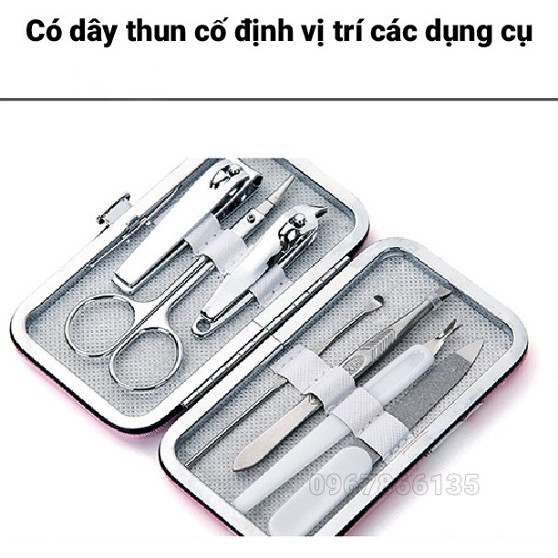 BỘ DỤNG CỤ CẮT MÓNG TAY 7 MÓN TIỆN LỢI DỄ THƯƠNG