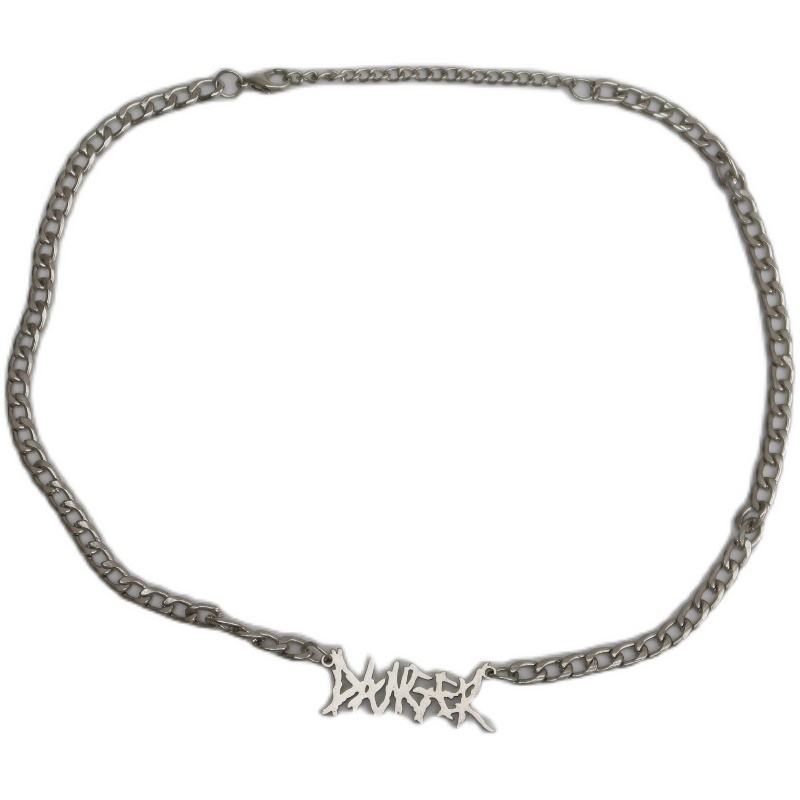 Vòng cổ Hình Cây Gai Nhọn Phong Cách punk Cá Tính