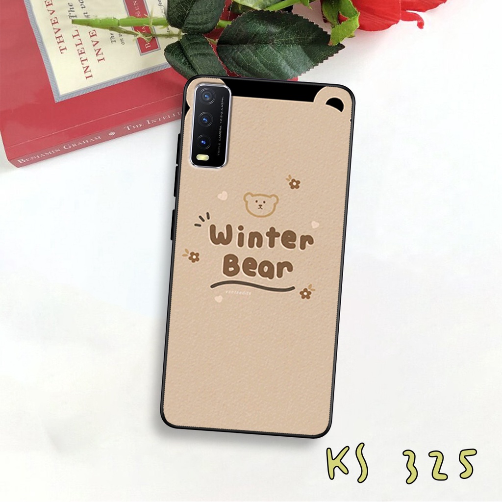 Ốp lưng Vivo Y20 - Vivo Y20s - Vivo Y12s - Ốp lưng in hình tai thỏ siêu dễ thương