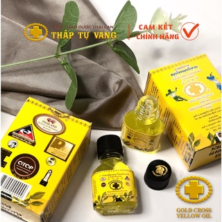 [ HÀNG CHÍNH HÃNG ] DẦU THẬP TỰ VÀNG Nội Địa Thái Lan 3cc