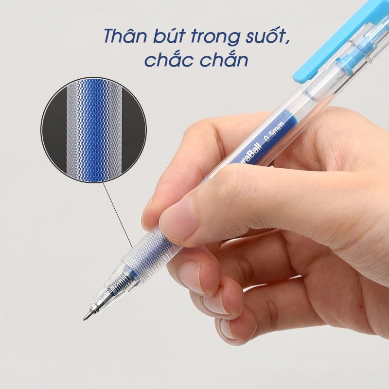 [Hỏa Tốc HCM] Bút Gel Nhiều màu KACO TURBO (1 Cây) - Ngòi 0.5mm
