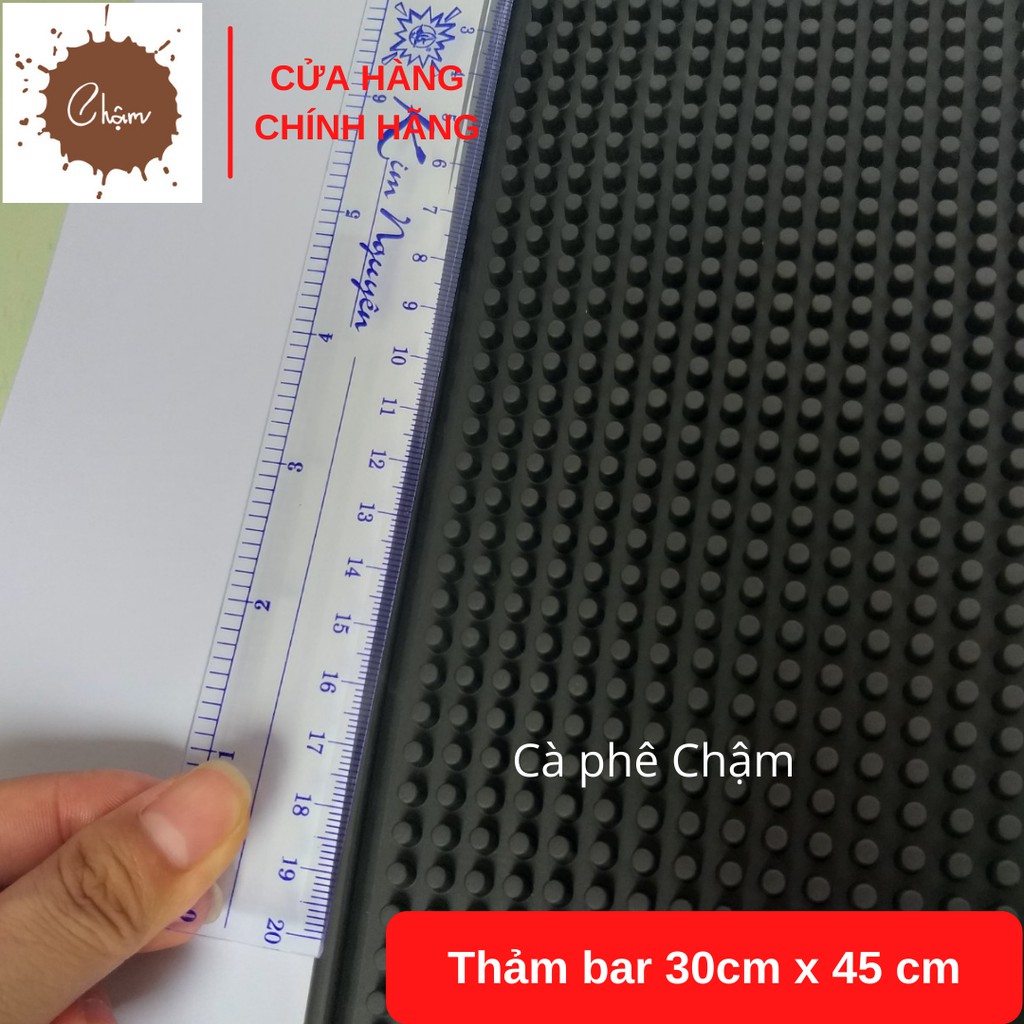 Thảm lót ly, dụng cụ pha chế quầy bar 45 x 30cm