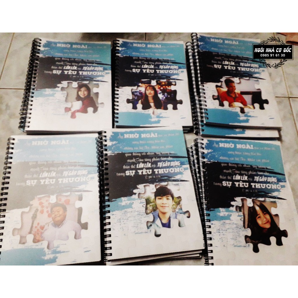Combo 24 sổ A5 thiết kế