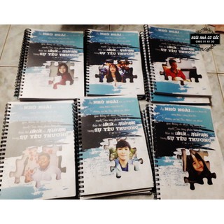 Combo 24 sổ a5 thiết kế