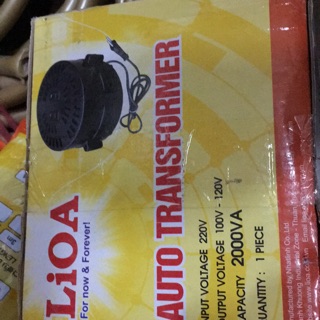 ĐỔI NGUỒN LIOA 2000VA CHO BỘ DÀN NHẬT