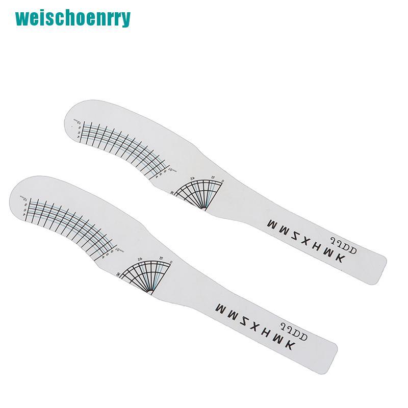 Rér●Set 2 Thước Đo Lông Mi Trước Và Sau Chuyên Dụng