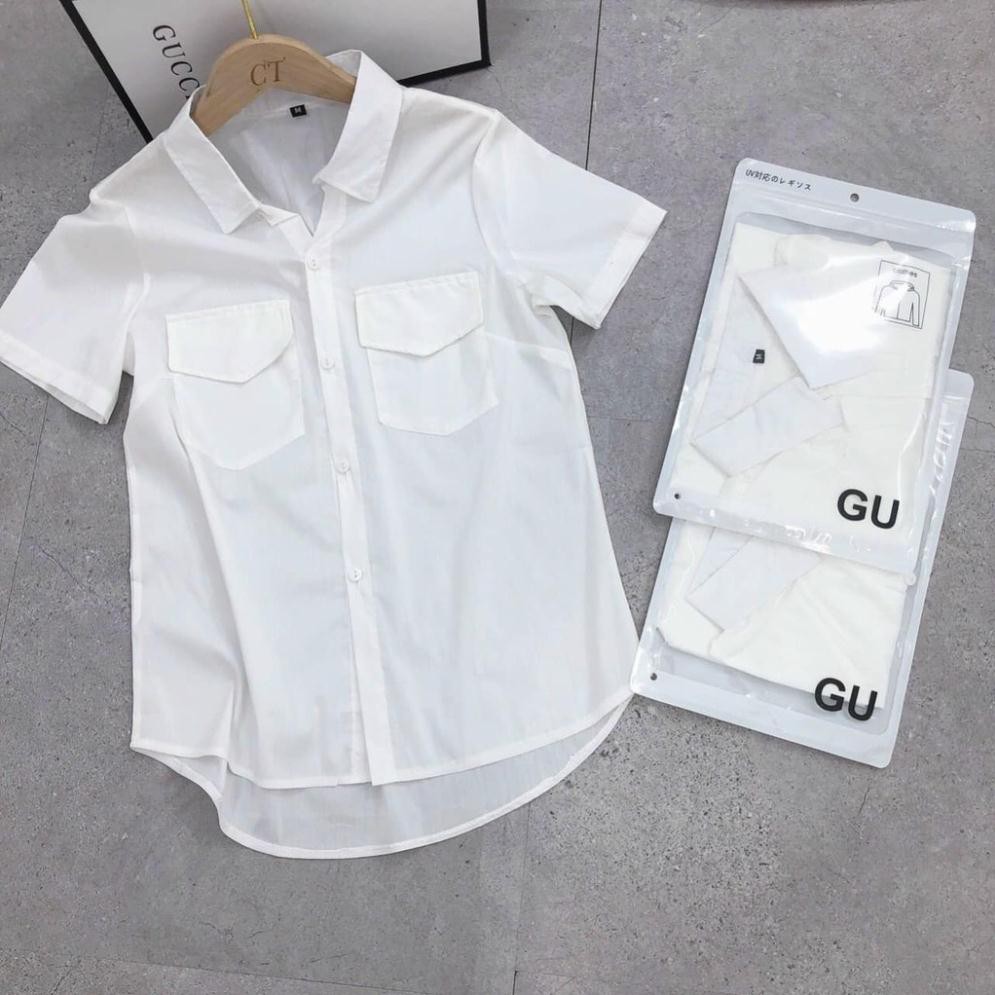 Áo sơ mi 2  túi cộc tay hàng đẹp bao chất