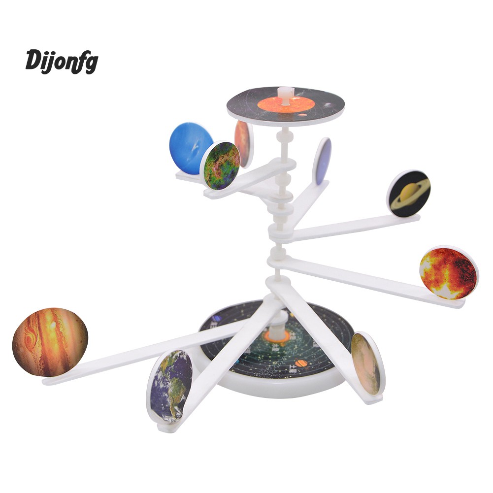 ♧Di DIY Solar System 9 Major Planets Toy Students School Experiment Project Model