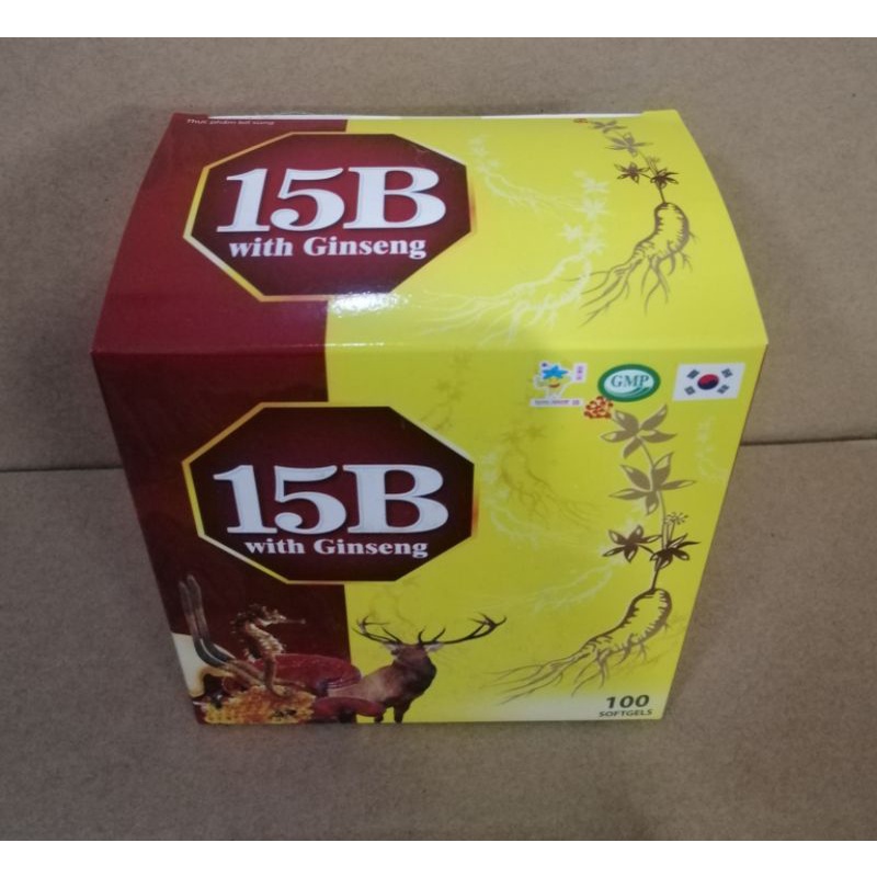 Viên uống bổ sung Vitamin 15B ginseng 100 viên