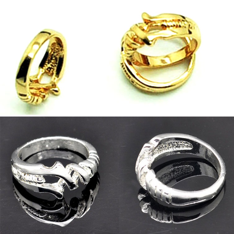 Nhẫn EVA - Nhẫn Neon Genesis Evangelion Spear of Longinus Ring Nhẫn Vàng Bạc