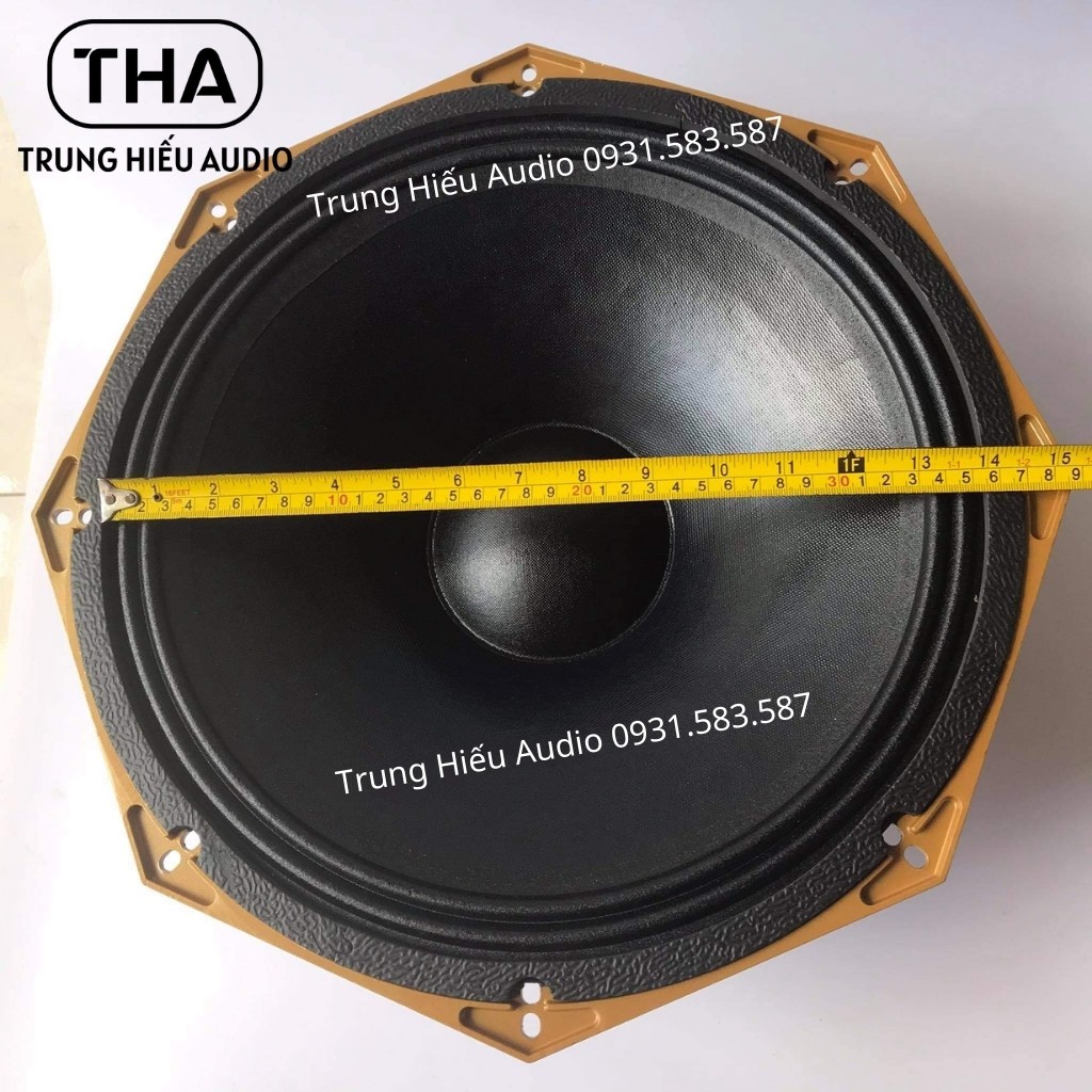 Loa Bass 40 Nexo Từ 190 Coil 75, 8Ω, Hàng Nhập TQ, Bass 40 4 Tấc Xương Nhôm, Sườn Vàng (Giá 1 Cặp) - Trung Hiếu Audio