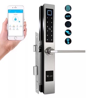 Khoá app ttlock cửa gỗ,cửa nhôm,cửa nhựa.cửa mỏng,cửa bản nhỏ 6 chức năng chống nước