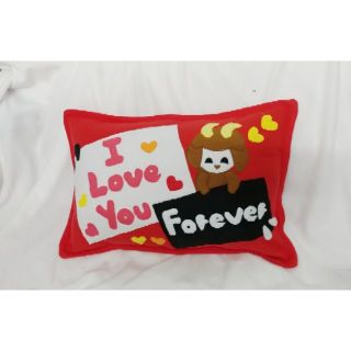 Gối nằm handmade love you forever