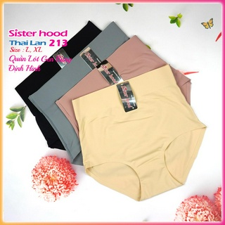  Quần lót gen bụng Sister hood 213 Định hình Quần nịt bụng dưới mặc váy Su đúc  lưng cao,Đồ lót Thái lan không viền may 