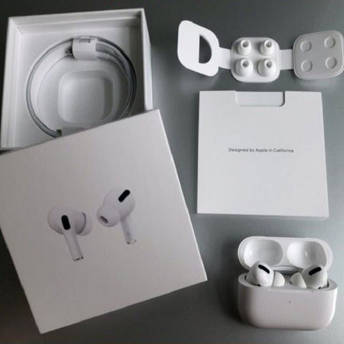 Tai Nghe Bluetooth AIRPODS PRO💕 Chống Ồn Xuyên Âm Đổi Tên Định Vị Tháo Tai Dừng Nhạc 💕 Bảo Hành 12 Tháng 1 Đổi 1