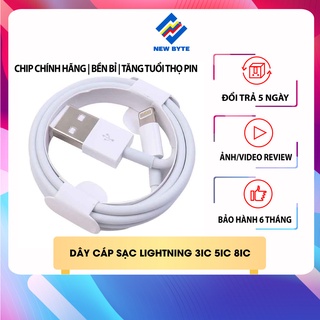 Dây cáp sạc điện thoại các dòng 3IC 5IC 8IC, cáp sạc USB to lightning dành cho iOS dây dài 1m siêu bền