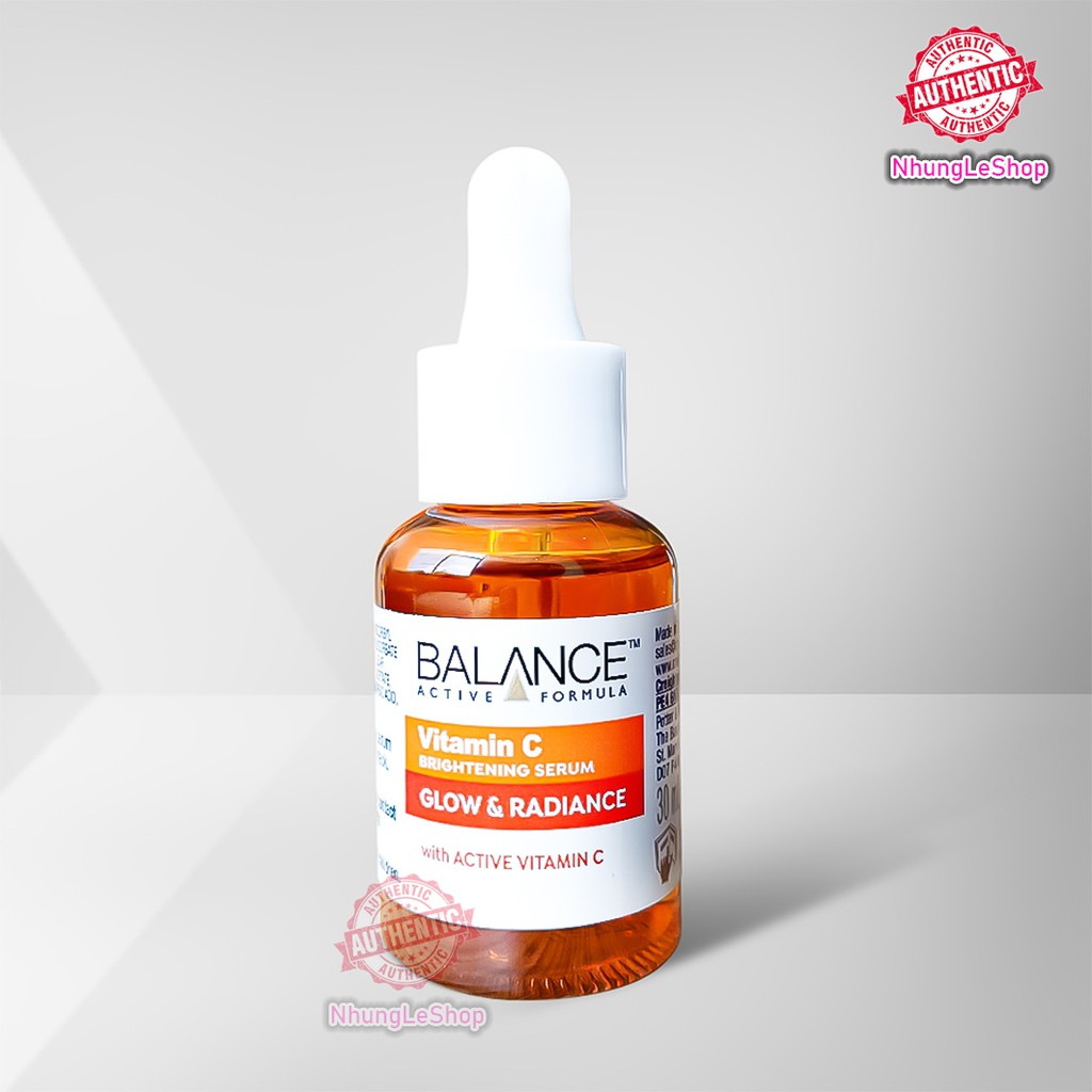Serum Trắng Da Mờ Thâm Balance Active Formula Vitamin C Brightening 30ml