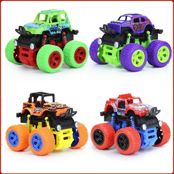 Kéo xe địa hình mô hình theo quán tính xe tải đồ chơi Đồ chơi mô hình ô tô đồ chơi mini