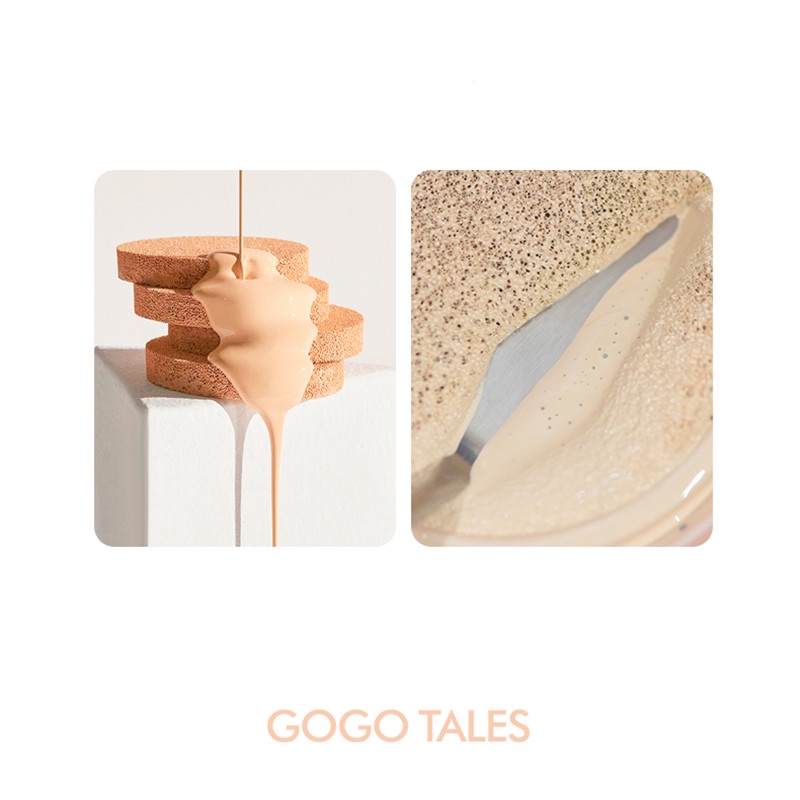 [GOGO TALES]Kem nền Matte Natural Skin Moisturizing Air Cushion Foundation không thấm nước BB Cream Frost Concealer Oil Control Face Makeup Foundation | BigBuy360 - bigbuy360.vn