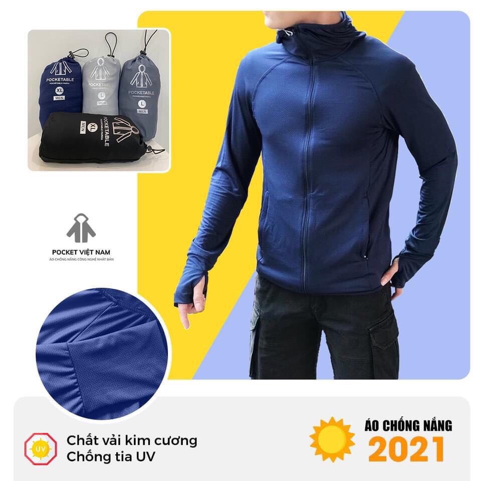 ( HÀNG CAO CẤP ) Áo chống nắng nam nữ ,áo đi nắng chất kim cương mềm mịn thoáng mát,Có túi khoá - 𝐀𝐫𝐮 𝐒𝐡𝐨𝐩 | BigBuy360 - bigbuy360.vn