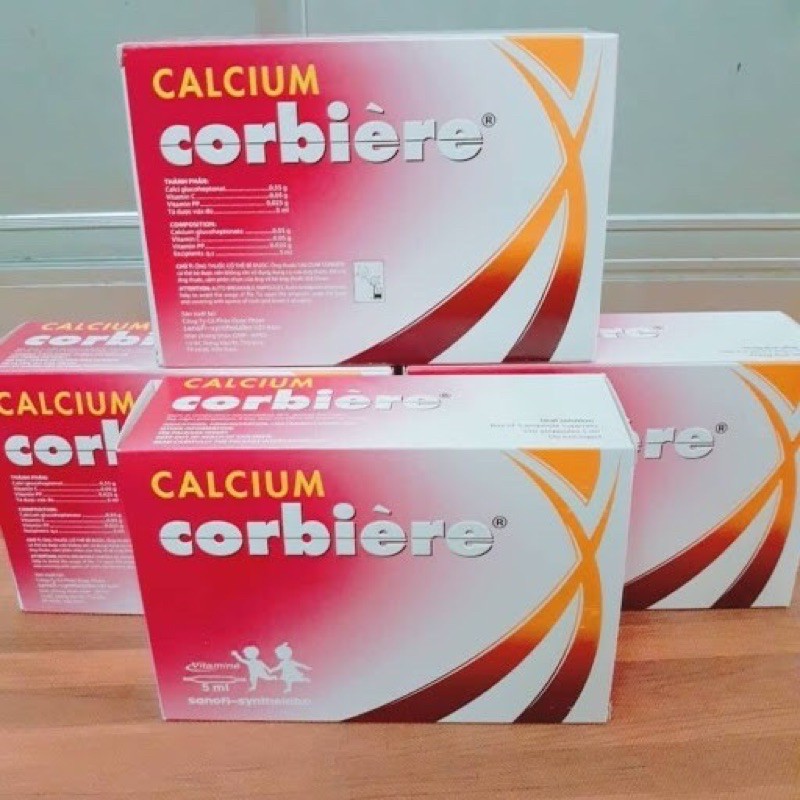 ✅ canxi Calcium corbiere hộp 30 ống