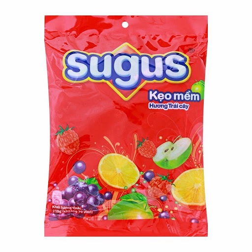 Kẹo mềm hương trái cây Sugus gói 210g