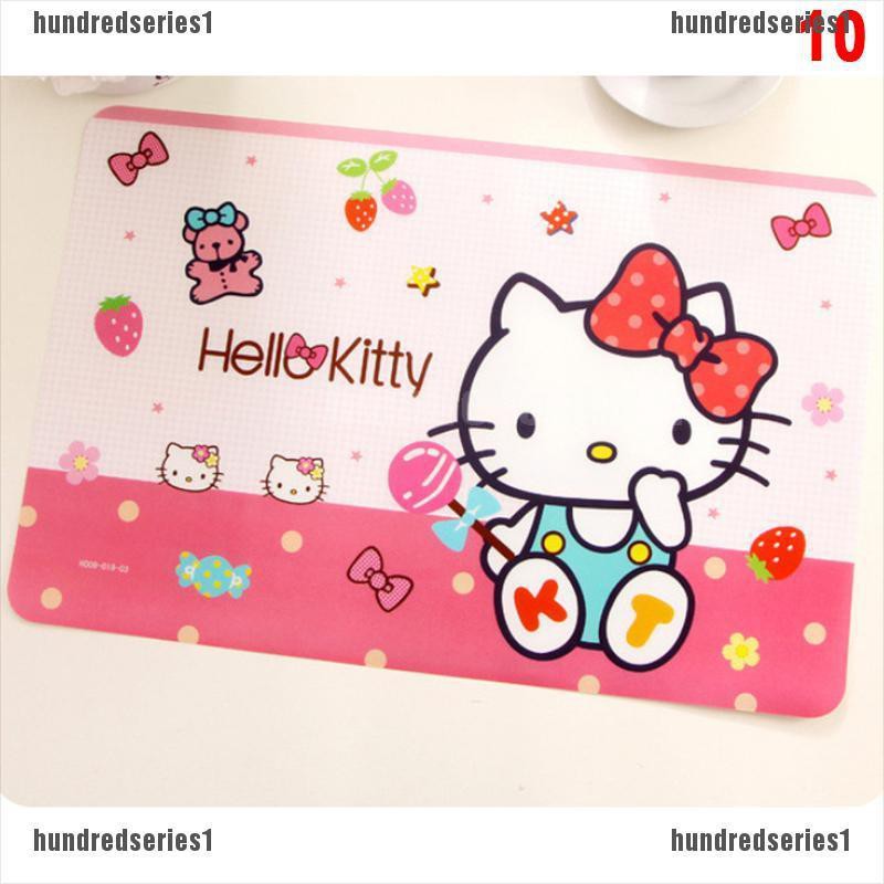 Thảm Trải Bàn Hình Hello Kitty / My Melody Đáng Yêu