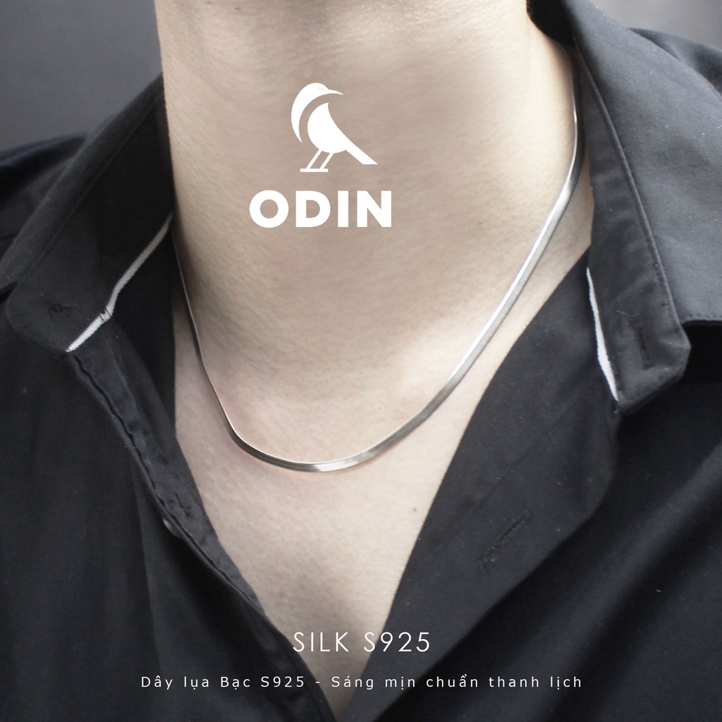 Dây chuyền Lụa mềm - Chất liệu Bạc S925 ODIN - Silver Silk Necklace