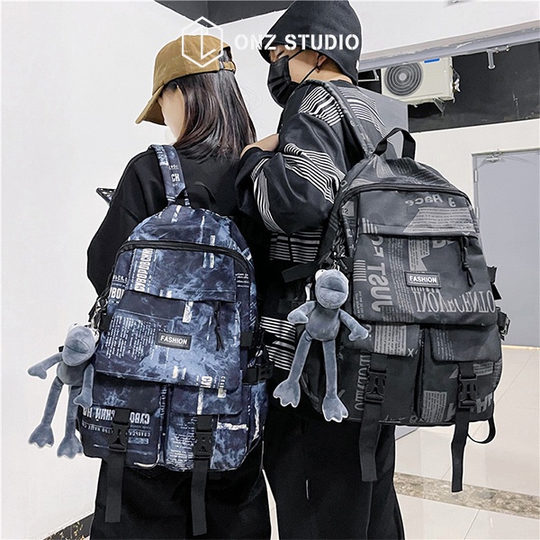Balo - Cặp sách học sinh đi học đi chơi unisex cho nam nữ phong cách Hàn Quốc OnZ Studio BL01