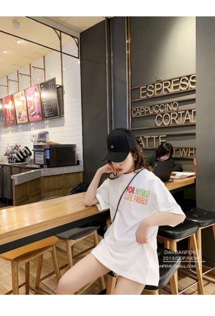 Áo thun tay lỡ stand alone