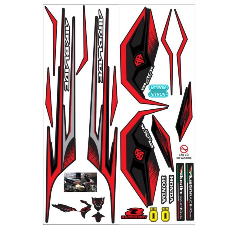 Tem rời dán xe ab 2020