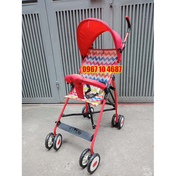 Xe đẩy đi dạo lưới cho bé gấp siêu gọn như cây dù Baobaohao 605A