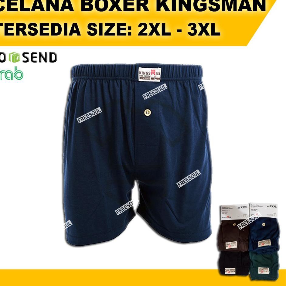 Kingsman Quần Lót Boxer Ngắn Size S M L Xl 2xl 3xl 4xl 5xl Tlg Cho Nam