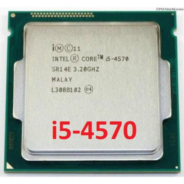 Tổng hợp CPU G3220/I3 4130/ i5 4570 up to 3,6 Ghz socket  1150 + Tặng keo tản nhiệt