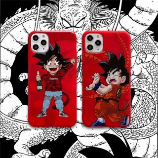 Ốp điện thoại TPU hình Dragon Ball Son Goku dễ thương cho IPHONE 6 PLUS 6S PLUS 7PLUS 8PLUS X XR XS MAX IPHONE 11PROMAX