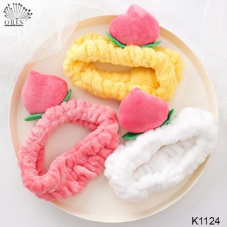 Băng đô, bờm tóc trang điểm hình trái đào dễ thương Orin K1124