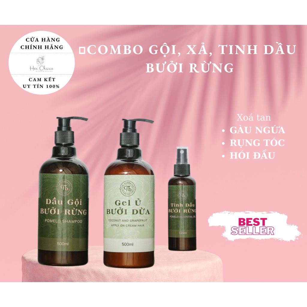 Tinh dầu bưởi rừng TB Cosmetic 120ml/ lọ