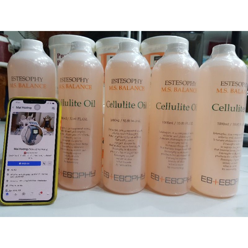 Dầu phá mỡ Cellulite