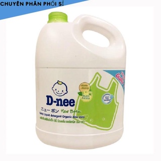 1 thùng 4 can nước giặt dnee thái lan chính hãng 3000ml-bao xài