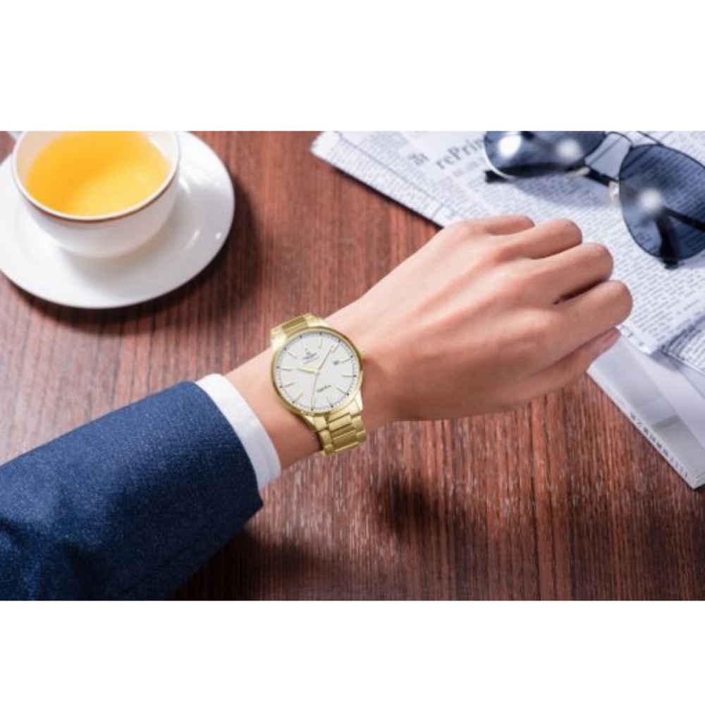 Đồng hồ đôi SRWATCH SL3009.1402CV nữ và SG3009.1402CV nam , mặt kính sapphire , chống trầy , chống nước , bảo hành 1 năm