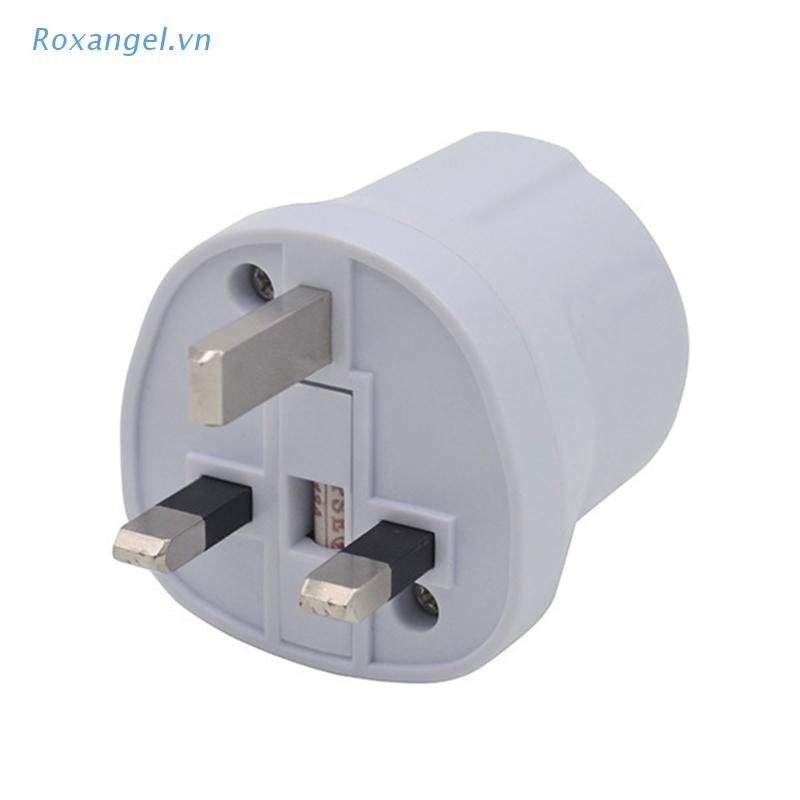 Phích Cắm Chuyển Đổi EU Sang UK AC Đa Năng Tiện Dụng Khi Đi Du Lịch