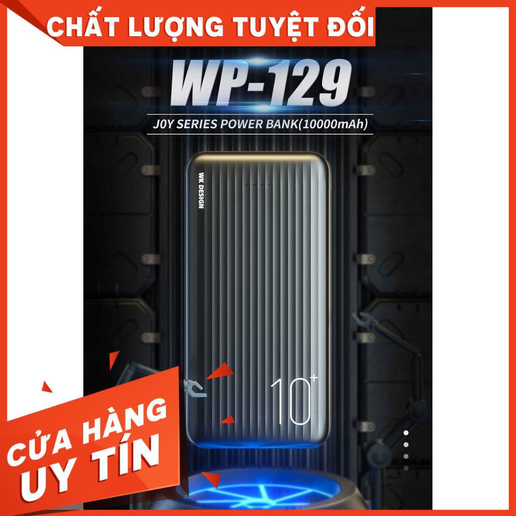 [Sale sập sàn] Sạc dự phòng wk wp-129 chính 10000 mAh