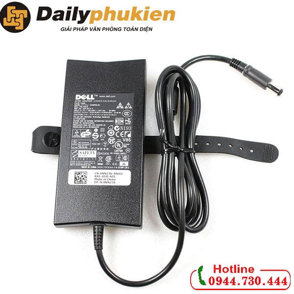 Sạc laptop Dell 19.5v 4.62a chân kim dailyphukien
