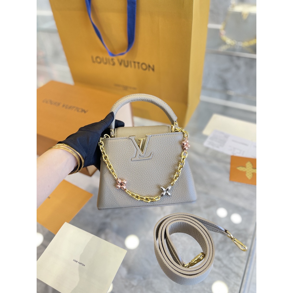 Túi xách tay da thật thời trang cao cấp Louis Vuitton LV cho nữ phong cách sang trọng