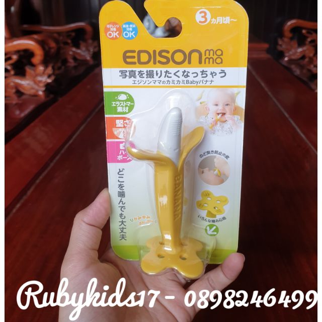 Gặm nướu quả chuối Edison nội địa Nhật